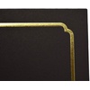 image:imageGolden State Art Pack of 50 Photo Folders for 4x6 or 5x7 Pictures  AcidFree CardboardPaper Frames Great Portraits Special Events Graduations WeddingsBlack with Gold LiningBlack With Gold Lining