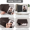 image:imageGolden State Art Pack of 50 Photo Folders for 4x6 or 5x7 Pictures  AcidFree CardboardPaper Frames Great Portraits Special Events Graduations WeddingsBlack with Gold LiningBlack