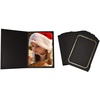 image:imageGolden State Art Pack of 50 Photo Folders for 4x6 or 5x7 Pictures  AcidFree CardboardPaper Frames Great Portraits Special Events Graduations WeddingsBlack with Gold LiningBlack With Gold Lining