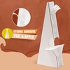 image:imageGolden State Art White Cardboard Easel Back Double Wing 5 Inch 50 Pack  Self Stick Stand Archival Quality AcidFree Display Signs Pictures Brochures Posters Photographs and DocumentWhite