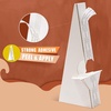 image:imageGolden State Art White Cardboard Easel Back Double Wing 5 Inch 50 Pack  Self Stick Stand Archival Quality AcidFree Display Signs Pictures Brochures Posters Photographs and DocumentWhite
