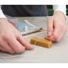 image:imageLineco 1 oz Genuine Beeswax Block for Waxing Thread  Ideal for Framers Conservators and BookBinders to Bookbinding Sewing Threading