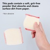 image:imageLineco 2x475 Document Cleaning Pads Soft GritFree Powder  Absorbs and Cleans Paper Surface Perfect for Books Ephemera Maps and Cards1 Count Pack of 1