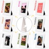 image:imageLineco Adhesive Easel Backs 7 Inch White 25 Pack  Double Wing Self Stick Cardboard Stand for Signs Crafts Pictures Poster and Art Made in USAWhite