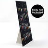 image:imageLineco Adhesive Easel Backs 7 Inch White 25 Pack  Double Wing Self Stick Cardboard Stand for Signs Crafts Pictures Poster and Art Made in USAWhite
