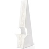 image:imageLineco Adhesive Easel Backs 7 Inch White 25 Pack  Double Wing Self Stick Cardboard Stand for Signs Crafts Pictures Poster and Art Made in USAWhite