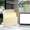 image:imageLineco Archival File Folders 95x1175 with Full Cut Tab Pack of 25  Letter Size AcidFree LigninFree Light Tan Organize and Store Important Documents Prints Photos Papers ArtworkPack of 25