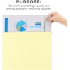 image:imageLineco Archival File Folders 95x1175 with Full Cut Tab Pack of 25  Letter Size AcidFree LigninFree Light Tan Organize and Store Important Documents Prints Photos Papers ArtworkPack of 100