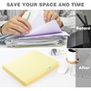 image:imageLineco Archival File Folders 95x1175 with Full Cut Tab Pack of 25  Letter Size AcidFree LigninFree Light Tan Organize and Store Important Documents Prints Photos Papers ArtworkPack of 25