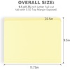 image:imageLineco Archival File Folders 95x1175 with Full Cut Tab Pack of 25  Letter Size AcidFree LigninFree Light Tan Organize and Store Important Documents Prints Photos Papers ArtworkPack of 100