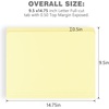 image:imageLineco Archival File Folders 95x1175 with Full Cut Tab Pack of 25  Letter Size AcidFree LigninFree Light Tan Organize and Store Important Documents Prints Photos Papers ArtworkPack of 100