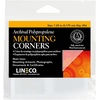 image:imageLineco Archival Polypropylene Photo Corners 125 Inch 256 PCS  AcidFree Self Adhesive Pressure Sensitive Mounting Artwork Photographs Documents and CertificatesPack of 1