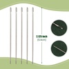 image:imageLineco Bookbinding Stainless Steel Needles 1 Pack Each Package of 5  Ideally for Thread Sewing Binding and Repairing Papers Craft Projects Slightly Blunt Point to Reduce SnaggingSet of 1