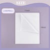 image:imageLineco Buffered AcidFree Interleaving Tissue 85x11 Pack of 100  Archival Paper Extends Life of Pictures Photographs Artwork and Textiles for Black amp White Color and Albumen PrintsWhite