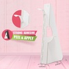 image:imageLineco Cardboard Easel Backs Self Stick Stand 12 Inch White 25 Pack  Single Wing Acid Free Display Signs Canvas Photographs Brochures Posters Artwork and Crafts Made in USAWhite