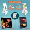 image:imageLineco Cardboard Easel Backs Self Stick Stand 12 Inch White 25 Pack  Single Wing Acid Free Display Signs Canvas Photographs Brochures Posters Artwork and Crafts Made in USAWhite
