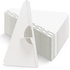 image:imageLineco Cardboard Easel Backs Self Stick Stand 12 Inch White 25 Pack  Single Wing Acid Free Display Signs Canvas Photographs Brochures Posters Artwork and Crafts Made in USAWhite