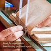 image:imageLineco Full Length 25 Inch Curved Sewing Needles 3 Needles Per Package  Use for Coptic Stitch Bookbinding Repairing and Making DIY Crafts Projects Journaling Scrapbooking Leather
