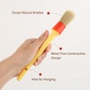 image:imageLineco Glue Brush 12 Inch MetalFree Dense Natural Bristles  Disposable Useful and Easy Application for Bookbinding and Other Paper Documents Even Glue Distribution075 1 Pack