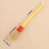 image:imageLineco Glue Brush 12 Inch MetalFree Dense Natural Bristles  Disposable Useful and Easy Application for Bookbinding and Other Paper Documents Even Glue Distribution075 1 Pack
