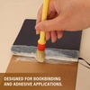 image:imageLineco Glue Brush 12 Inch MetalFree Dense Natural Bristles  Disposable Useful and Easy Application for Bookbinding and Other Paper Documents Even Glue Distribution05
