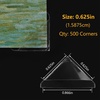 image:imageLineco Infinity 0625 Clear Archival Photo Corners 500 PCS  Self Adhesive Acid Free Pressure Sensitive NonYellowing Mounting for Pictures Scrapbook DIY PostersPack of 2