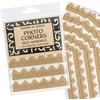 image:imageLineco Ivory 05 Archival Photo Corners 252 PCS  AcidFree Self Adhesive Pressure Sensitive NonYellowing for Scrapbooking DIY Displaying PicturesKraft