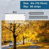 image:imageLineco SeeThrough Archival Polyester Mounting Strips 12 Inch 60 PCS  AcidFree Hingeless Mounting Artwork to Mats Sturdy for Framing Prints Documents Photos Paper and More4 60 EA 2 Pack