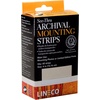 image:imageLineco SeeThrough Archival Polyester Mounting Strips 12 Inch 60 PCS  AcidFree Hingeless Mounting Artwork to Mats Sturdy for Framing Prints Documents Photos Paper and More4 60 EA