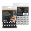 image:imageLineco SelfAdhesive Photo Corners 05 Inch Black 252 PCS  Archival Quality AcidFree Pressure Sensitive Useful for Scrapbooking Mounting on Mat Boards DIYBlack