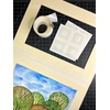 image:imageLineco SelfAdhesive Polypropylene Mounting Corners 125 Inch 48 PCS  Pressure Sensitive NonYellowing Display Photos Prints Cards and ArtworkPack of 2
