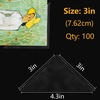 image:imageLineco SelfAdhesive Polypropylene Mounting Corners 3 Inch 100 PCS  Archival Acid Free NonYellowing for Artwork Photos Scrapbooking DIY ClearSet of 1