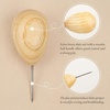 image:imageLineco Wooden Ball Handle Awl ExtraHeavy Duty Thin Point for Sewing  Comfortability and Good Control Used for Bookbinding Crafting Paper Chipboard Leather