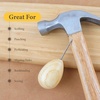 image:imageLineco Wooden Ball Handle Awl ExtraHeavy Duty Thin Point for Sewing  Comfortability and Good Control Used for Bookbinding Crafting Paper Chipboard Leather