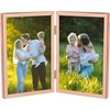 image:imageGolden State Art 8x10 Hinged Metal Frame  Floating Effect for 6x8 or Smaller Photos with Real Glass for Protection  Elegant Desk Decor for Home or Office  Light GoldRose Gold