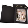 image:imageGolden State Art Pack of 100 6x8 or 8x10 Photo Folders Cardboard Picture Frame Paper Frame Cards GreetingsInvitation Special Events Graduation Christmas WeddingWhiteBlack