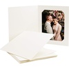 image:imageGolden State Art Pack of 100 6x8 or 8x10 Photo Folders Cardboard Picture Frame Paper Frame Cards GreetingsInvitation Special Events Graduation Christmas WeddingWhiteIvory