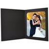 image:imageGolden State Art Pack of 25 6x8 or 8x10 Photo Folders Cardboard Picture Frame Paper Frame Cards GreetingsInvitation Special Events Graduation Christmas WeddingBlackGold LiningBlack with Gold Lining