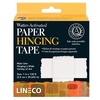 image:imageLineco Archival Paper Hinging Tape 1 Inch x 130 Feet Pack of 1  Water Activated AcidFree with Neutral pH for Hinging Art Photo MatboardPack of 1