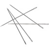 image:imageLineco Bookbinding Stainless Steel Needles 1 Pack Each Package of 5  Ideally for Thread Sewing Binding and Repairing Papers Craft Projects Slightly Blunt Point to Reduce SnaggingSet of 1