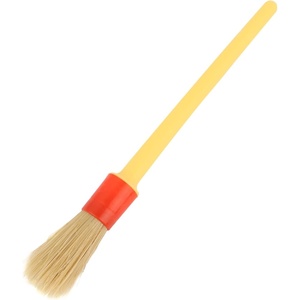 image:imageLineco Glue Brush 12 Inch MetalFree Dense Natural Bristles  Disposable Useful and Easy Application for Bookbinding and Other Paper Documents Even Glue Distribution075 1 Pack