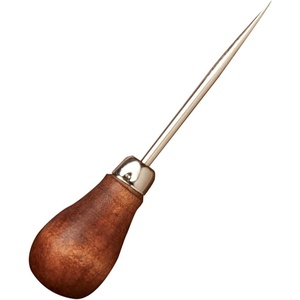 image:imageLineco Heavy Duty Awl for Bookbinding Projects Large Handle  Used for Binding Punching Leather Hole Sewing and Repairing Craft