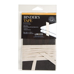 image:imageLineco Linen Binding Book Tape 60in x 38in Neutral Color  AcidFree Ideal for Bookbinding Sewing Signatures Binder Conservator Arts Enthusiast1 Pack