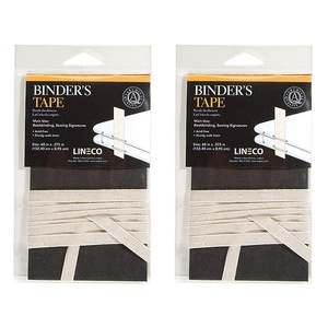 image:imageLineco Linen Binding Book Tape 60in x 38in Neutral Color  AcidFree Ideal for Bookbinding Sewing Signatures Binder Conservator Arts Enthusiast2 Pack