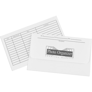 image:imageLineco Photo File Envelopes 4X6 Inch 25Pk  Archival Picture Organizer White Photograph Collection for Postcards Greeting Cards Used for Storage and Sorting1 Pack