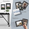 image:imageGolden State Art 10 Pack 11x14 Double Mats for 8x10 PicturesBackingBags  Double Picture Mats with White Core Bevel Cut 75x95 Opening for 8x10 PhotosBlackWhiteClear