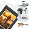 image:imageGolden State Art 10 Pack 11x14 Double Mats for 8x10 PicturesBackingBags  Double Picture Mats with White Core Bevel Cut 75x95 Opening for 8x10 PhotosMix Color