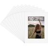 image:imageGolden State Art 10 Pack 12x16 White Picture Mat for 9x12 Photos  With 85x115 Opening for 9x12 Photos White Core Bevel Edge PreCut Acid Free 4ply Thick Framing MatsWhite10 Pack