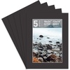 image:imageGolden State Art 10 Pack 12x16 White Picture Mat for 9x12 Photos  With 85x115 Opening for 9x12 Photos White Core Bevel Edge PreCut Acid Free 4ply Thick Framing MatsBlack5 Pack