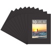 image:imageGolden State Art 10 Pack 12x16 White Picture Mat for 9x12 Photos  With 85x115 Opening for 9x12 Photos White Core Bevel Edge PreCut Acid Free 4ply Thick Framing MatsBlack10 Pack